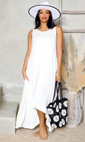 Places to Go | Maxi Dress - White