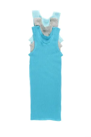 Bonds Baby Chesty Singlet 3 Pack - Baby Blue