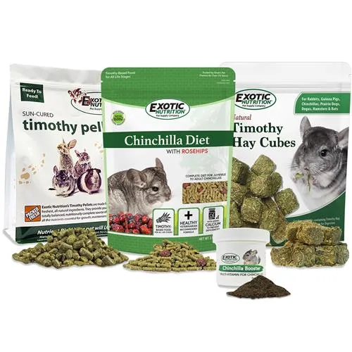 Chinchilla Food Starter Package