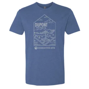 DuPont State Forest - Men's Shirt (Heather Cool Blue)