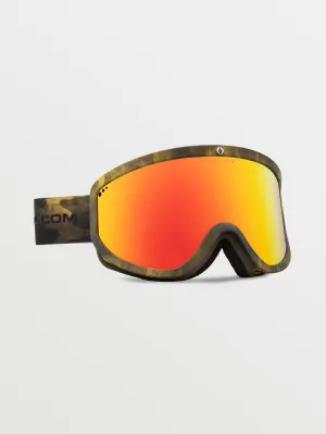 Footprints Goggle with Bonus Lens - Camo / Red Chrome