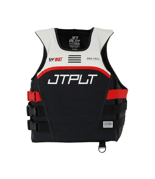 Black Jetpilot RX Vault Protech Side Entry Life Vest (2025) - Enhanced Safety and Style