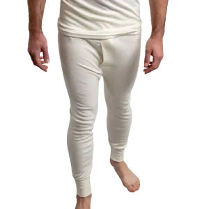 Mens Merino Wool Blend Long Johns Thermal Pants Underwear Thermals Base Layer