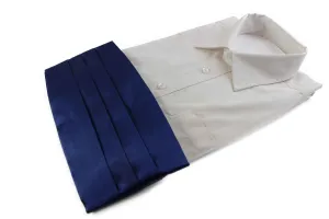 Mens Navy Adjustable Cummerbund