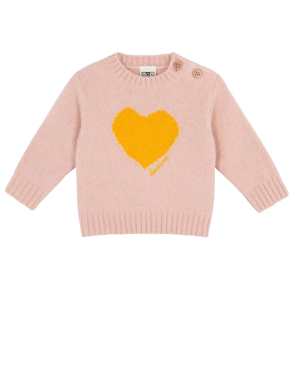 Mistyheart Baby Pink Knit Sweater