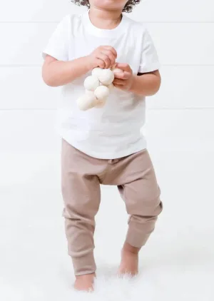 Organic Baby Cruz Joggers - Truffle