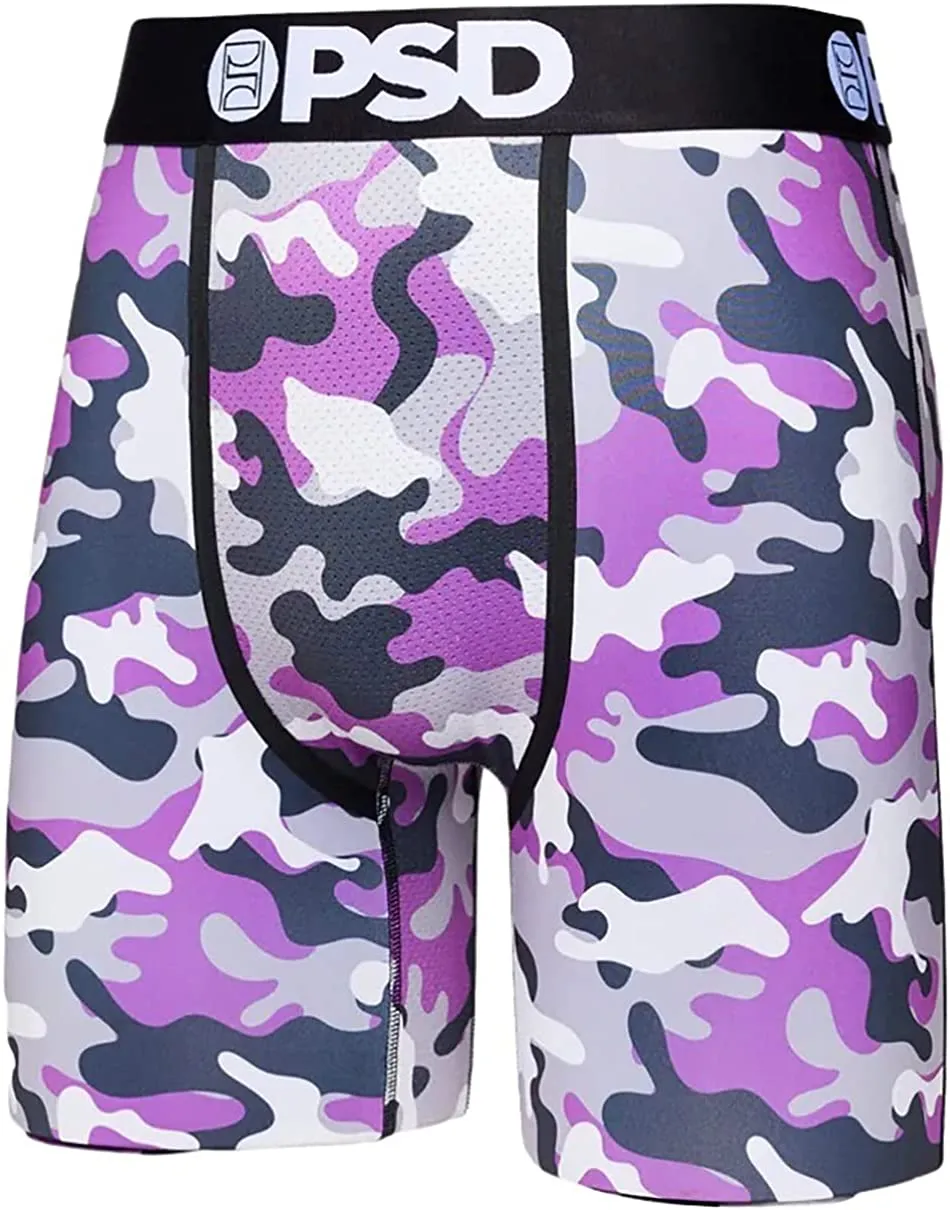 PSD Men's Boxer Brief Multi/Fall Camo 3Pk