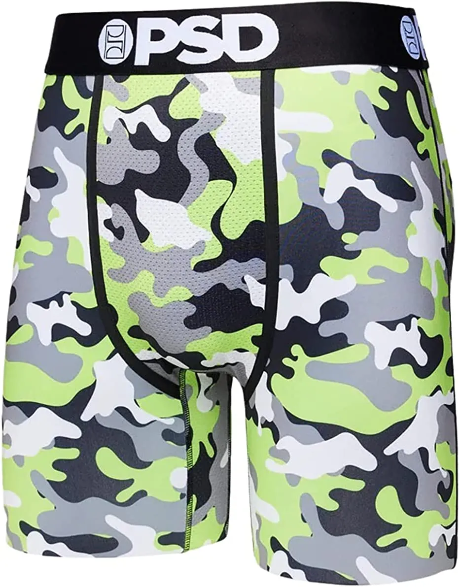 PSD Men's Boxer Brief Multi/Fall Camo 3Pk