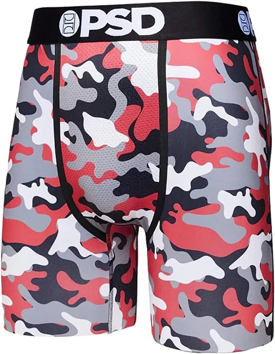 PSD Men's Boxer Brief Multi/Fall Camo 3Pk