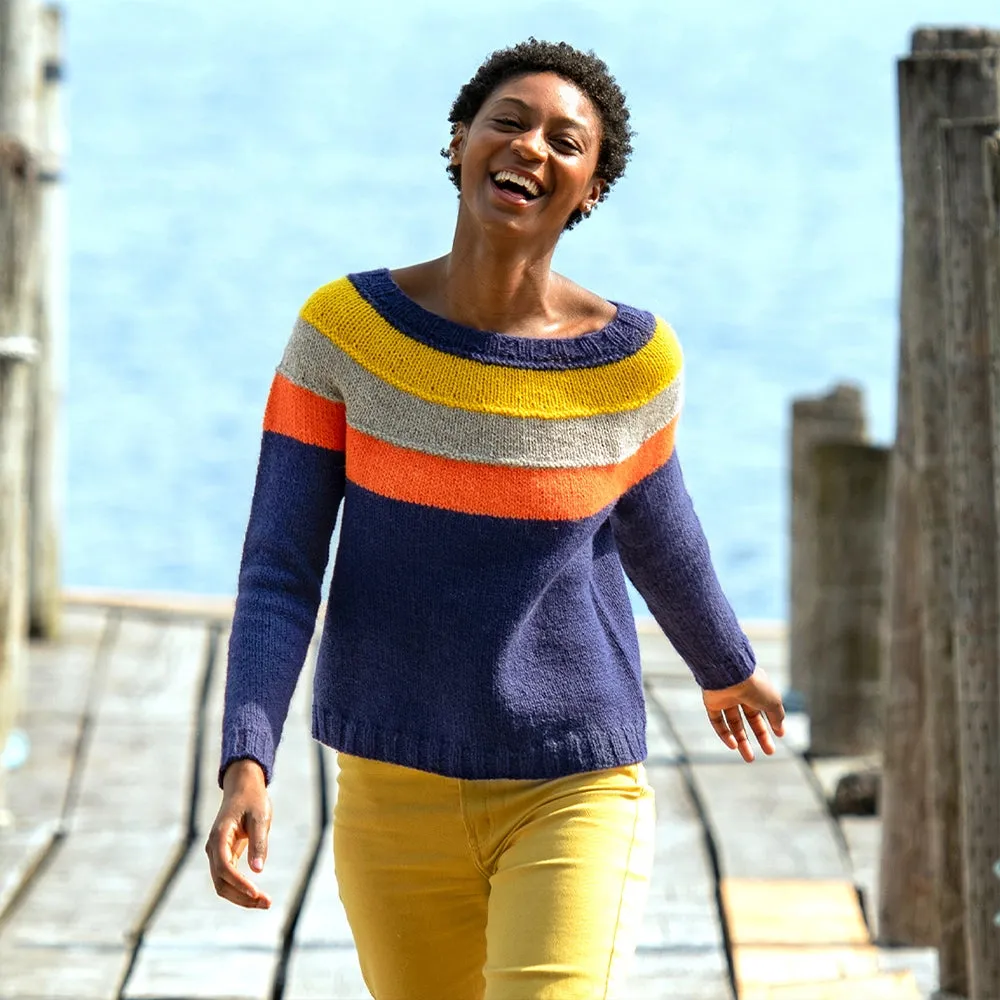 Purls of Wisdom Sweater Pattern (&Make Aran)