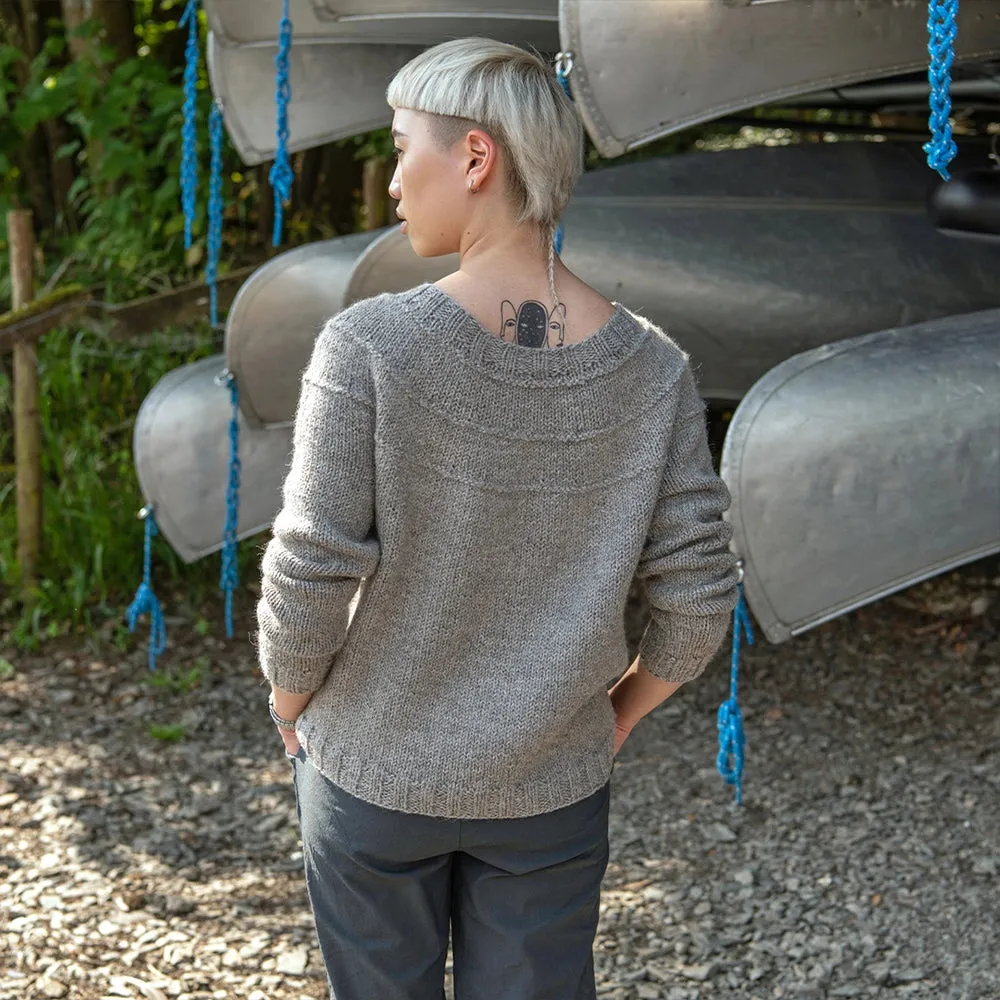 Purls of Wisdom Sweater Pattern (&Make Aran)