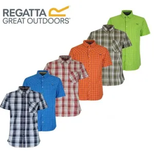 Regatta Honshu II Mens Short Sleeve Shirt