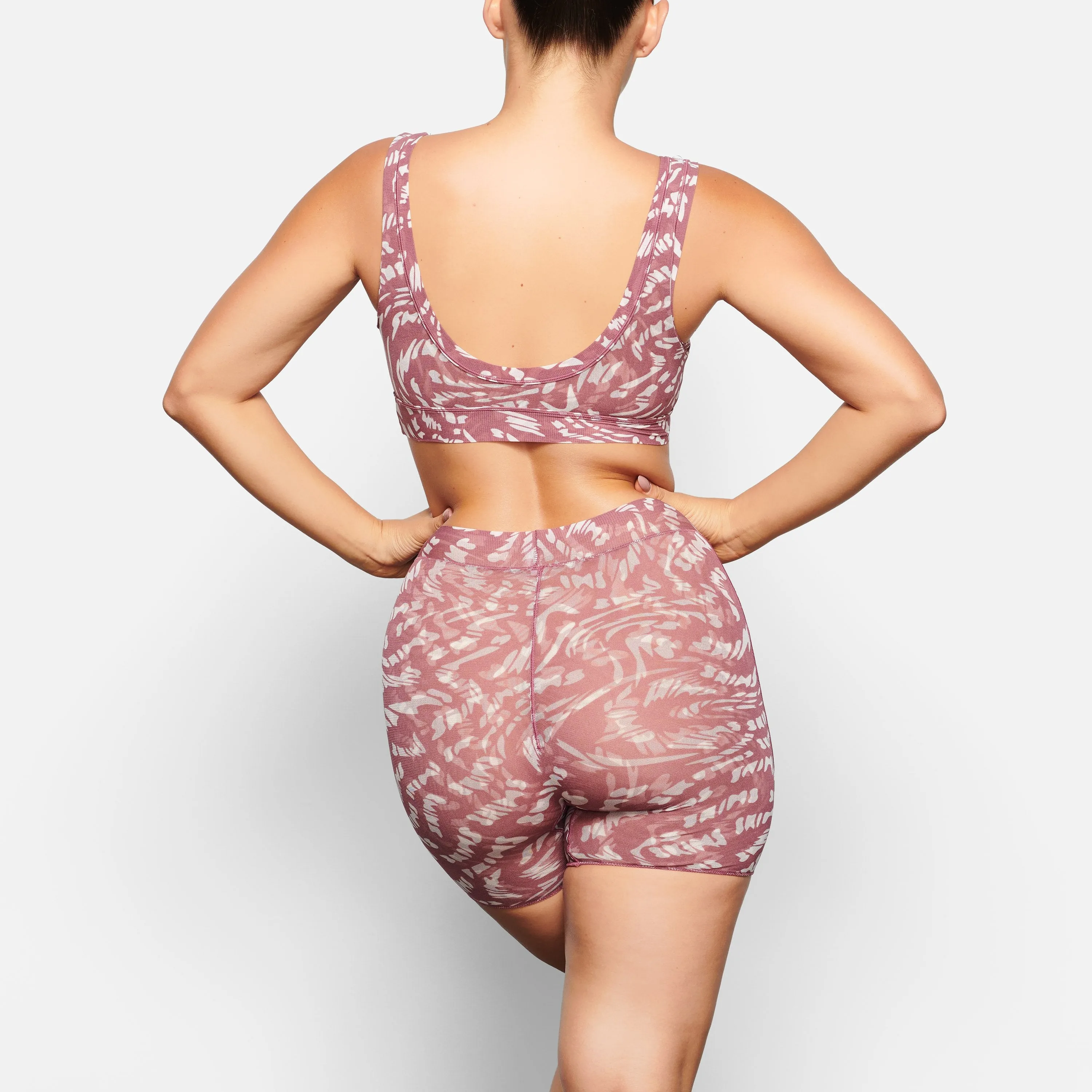 SUMMER MESH SHORT | RASPBERRY SWIRL