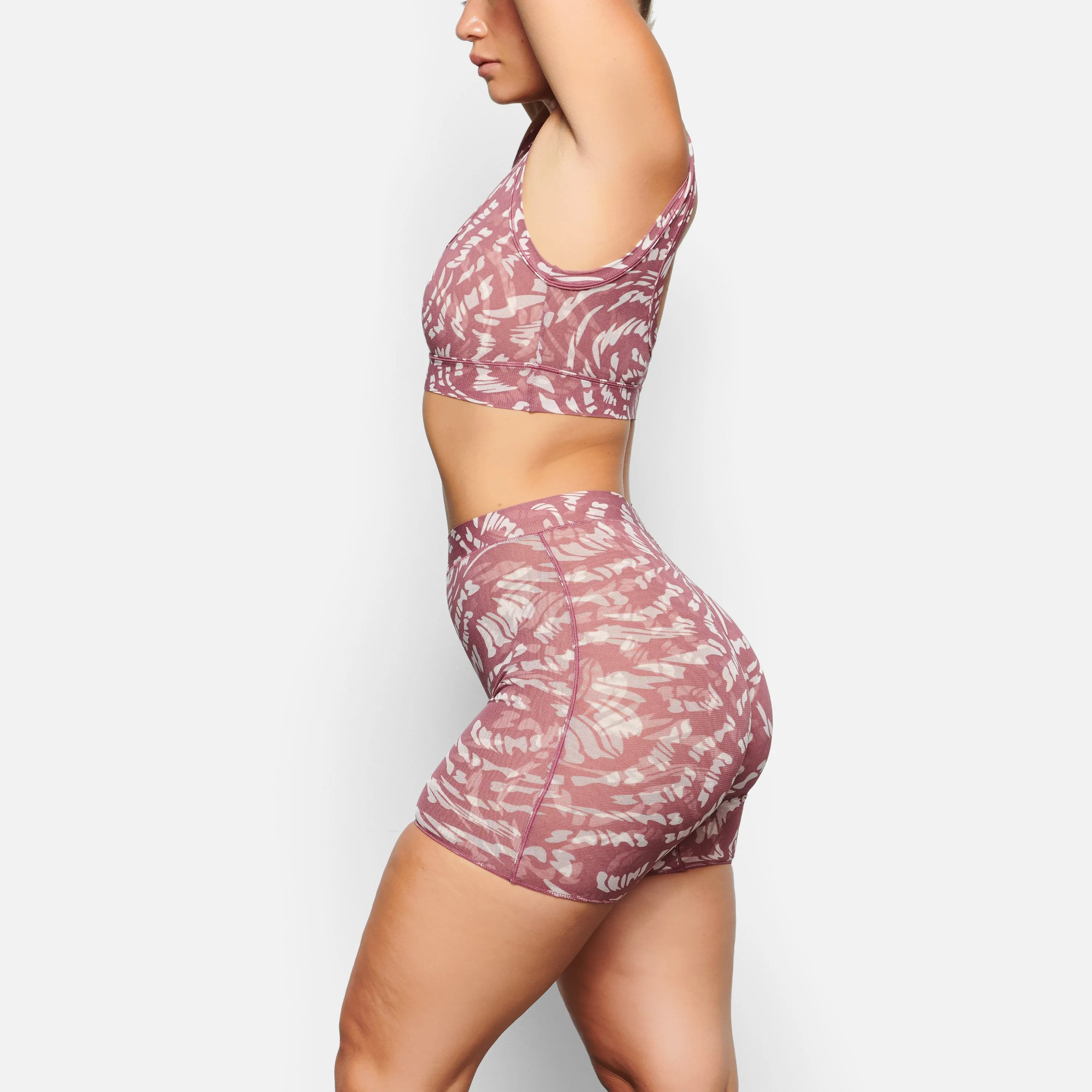 SUMMER MESH SHORT | RASPBERRY SWIRL