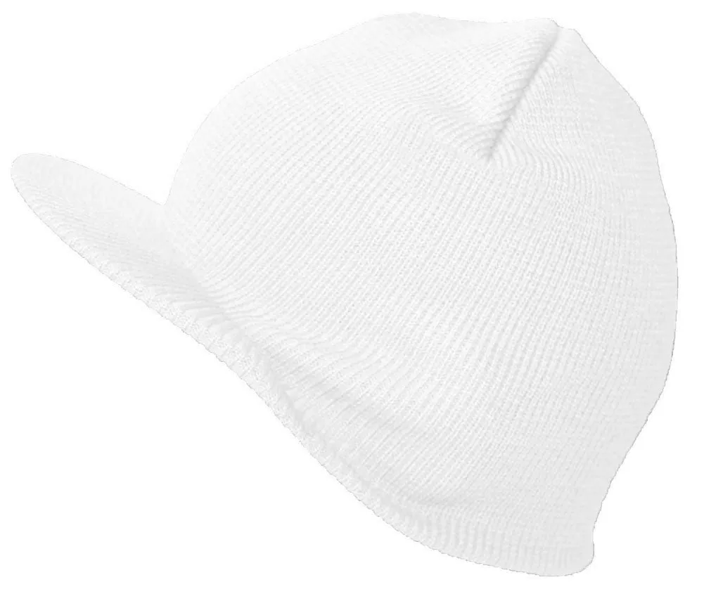 TopHeadwear Winter Cuffless Beanie Visor