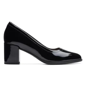 Womens - Freva 55 Court Black Patent